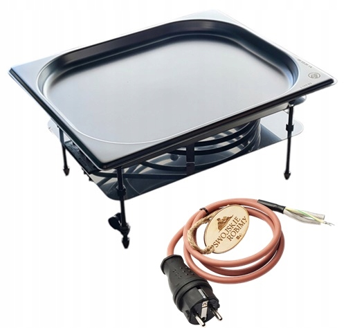 Grzałka do wędzarni 2,0 kW komplet taca + przewód