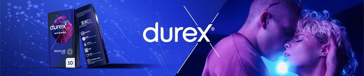 DUREX INTENSE prezerwatywy potęgujące orgazm z wypustkami i prążkami
