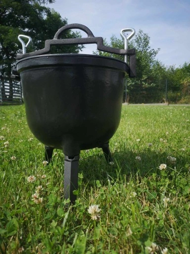 KOCIOŁEK ŻELIWNY MYŚLIWSKI GAR BLUMMENFELD 7L