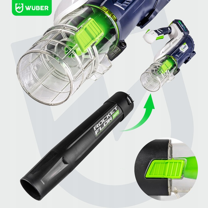 AKUMULATOROWA DMUCHAWA OGRODOWA DO LIŚCI ŚNIEGU AKUMULATOR 4.0 AH