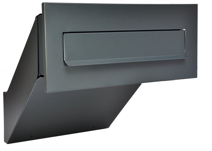 SKRZYNKA NA LISTY PRZELOTOWA DO MURU DWUSTRONNA REGULACJA WMUROWANIA +