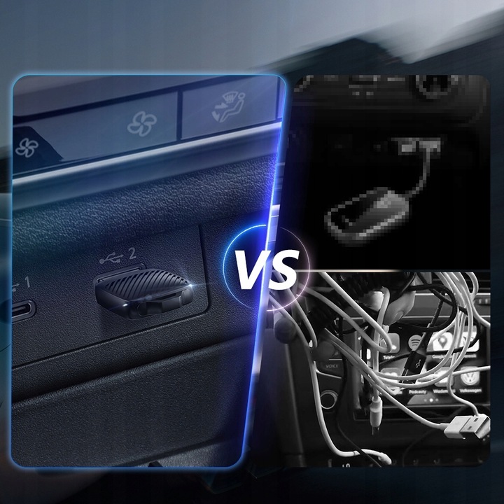 Adapter Moduł Carplay Android Auto Bezprzewodowy Wifi 6 Bluetooth 5.4