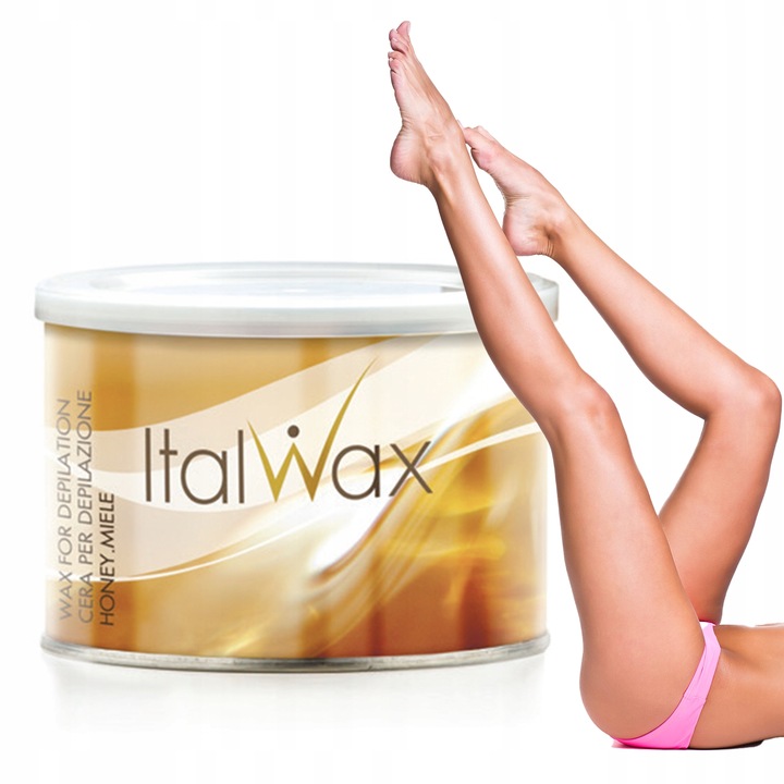 ItalWax miodowy wosk do depilacji w puszce 400ml aromatyczny HONEY