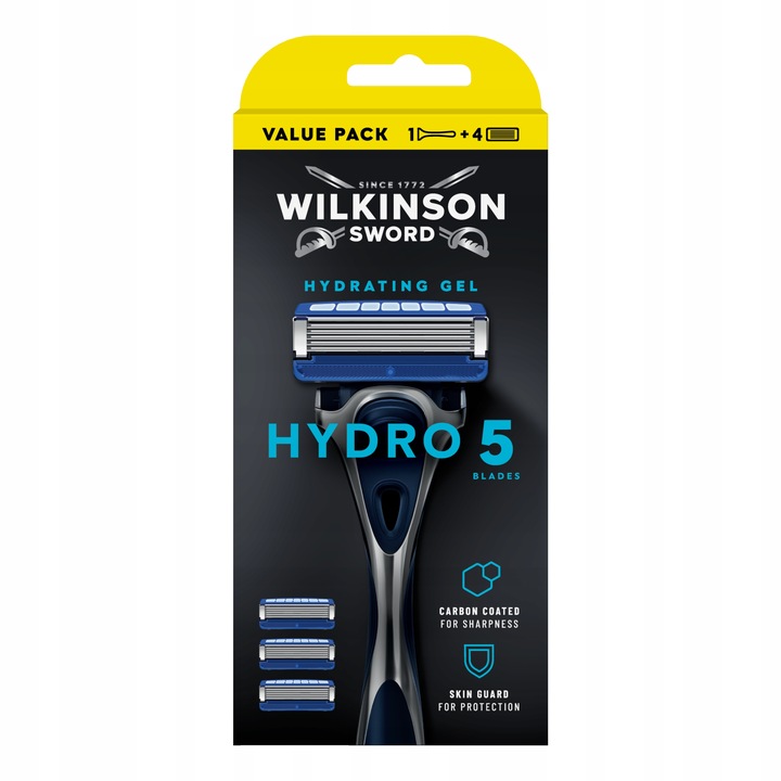 Wilkinson Hydro 5 maszynka do golenia 1+4 wkłady