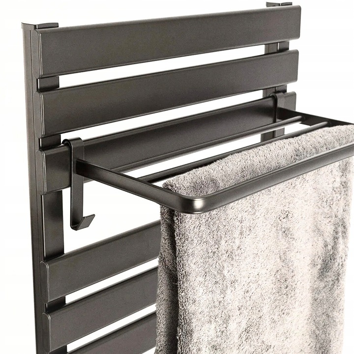 WIESZAK PÓŁKA SUSZARKA HACZYK NA RĘCZNIKI NA GRZEJNIK ŁAZIENKOWY DRABINKOWY