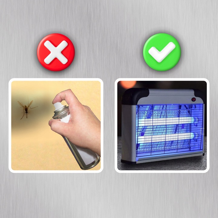 LAMPA OWADOBÓJCZA UV na komary muchy owady itp. DUŻA MOCNA BARDZO