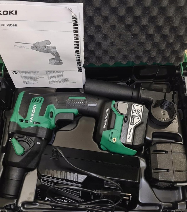 Młotowiertarka HiKOKI DH18DPB SDS+WIERTARKA WKRĘTARKA udarowa