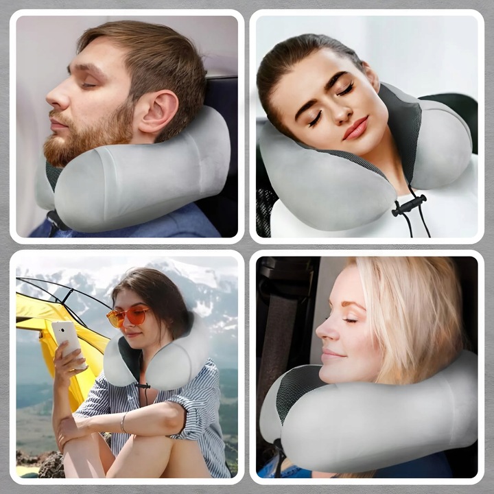 PODUSZKA PODRÓŻNA TURYSTYCZNA NA SZYJĘ ZAGŁÓWEK DO SAMOCHODU MEMORY