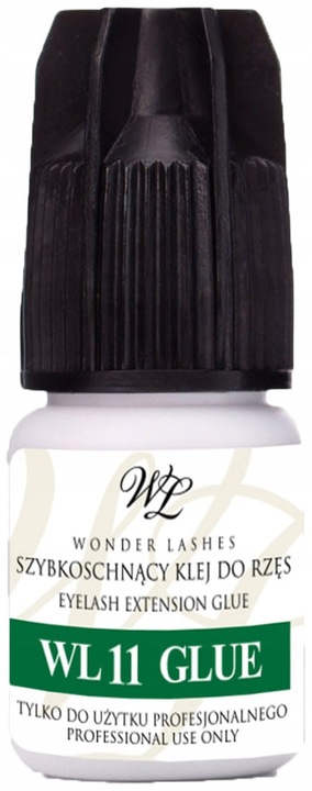 Klej do rzęs WL11 3 ml | Szybki, trwały | Do 1:1 i Volume Wonder Lashes