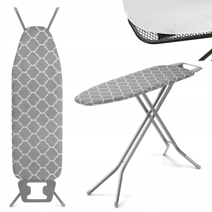 GRUBY Pokrowiec na deskę do prasowania + podkład do deski 120x38 120x40 cm