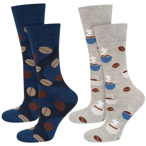 KAWA W PUSZCE SOXO PREZENT DLA TATY DLA DZIADKA SKARPETKI ROZM. 40-45