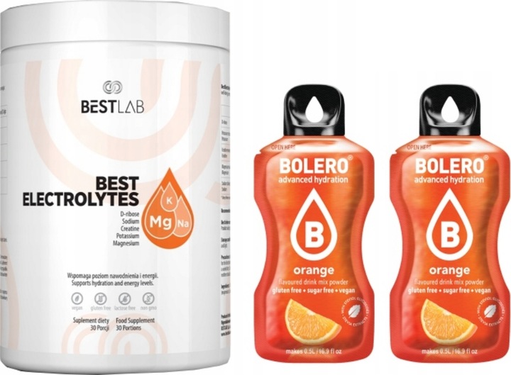 BEST LAB BESTELECTROLYTES 225g Elektrolity + GRATISY