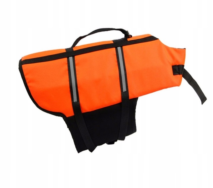 KAMIZELKA RATUNKOWA DLA PSA do WODY KAPOK do PŁYWANIA ODBLASKOWA