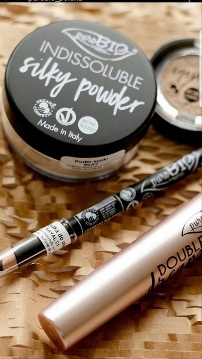 Puder sypki SILKY-01, matujący, naturalny skład, BIO