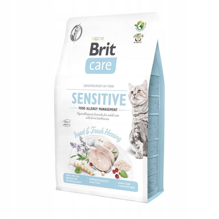 BRIT Care Cat Insect Herring Sensitive 2kg