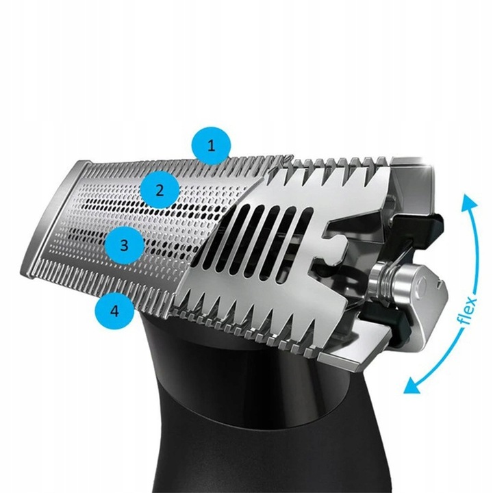 Trymer Golarka męska Braun XT5100 Wet&Dry do ciała brody + ETUI + 6