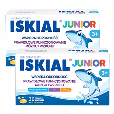 Iskial Junior w kapsułkach do żucia 30 szt.