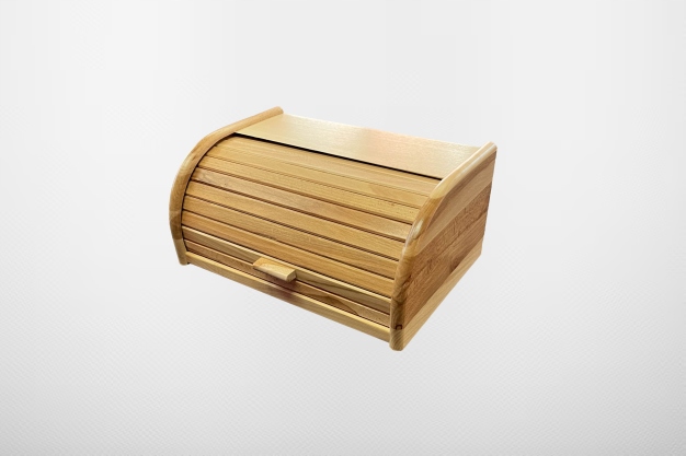 CHLEBAK DREWNIANY BUKOWY DUŻY POJEMNIK NA PIECZYWO CHLEB