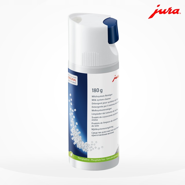 TABLETKI PREPARAT ŚRODEK CZYSZCZENIA SYSTEMU MLECZNEGO JURA 180G