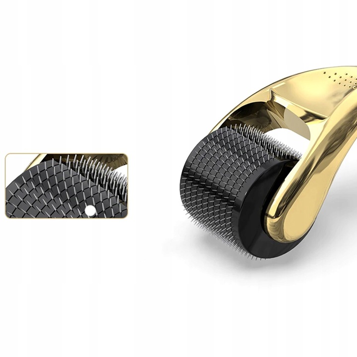 DERMA ROLLER 0.5/1/1.5mm 3W1 DERMAROLLER TYTAN MEZOTERAPIA IGŁOWA DO TWARZY