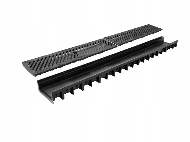 Odwodnienie liniowe ForU30 B125 Poliamid, metr, H=55mm