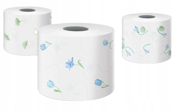 Papier toaletowy FOXY MEGA DŁUGI 4 rolki x 7 opakowań zdobiony