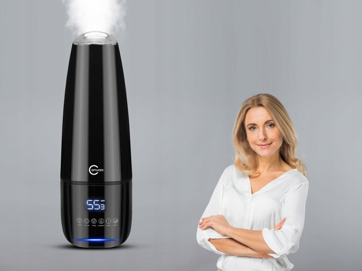 Nawilżacz powietrza DUŻY AUTOMATYCZNY 8w1 +AROMATERAPIA OLEJKI FILTR