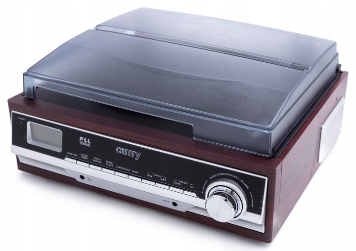 CR 1168 Gramofon z Radiem, Bluetooth, MP3, USB i Nagrywaniem