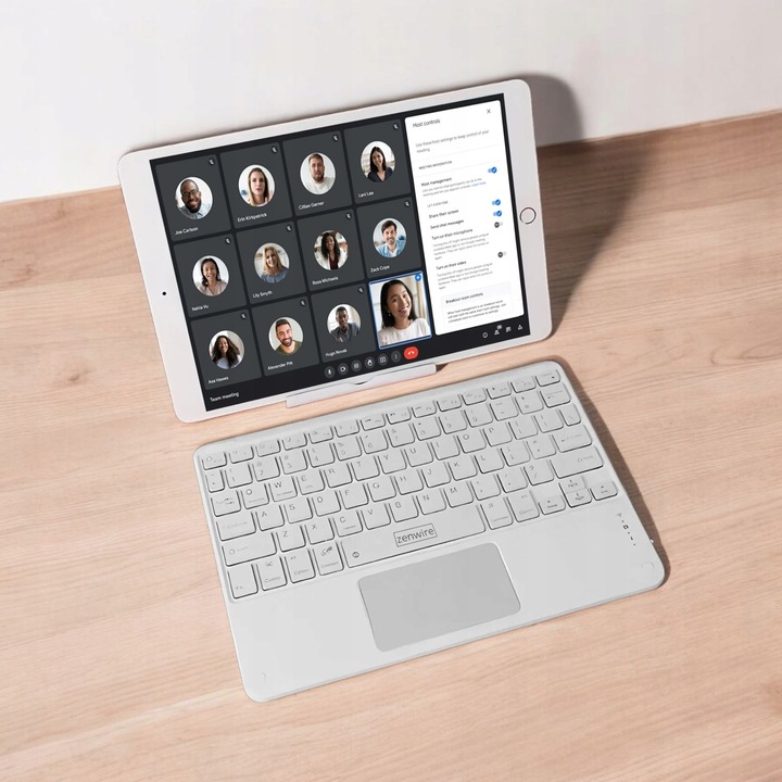 Klawiatura Bezprzewodowa Bluetooth Touchpad SLIM do Telefonu Tabletu iPad