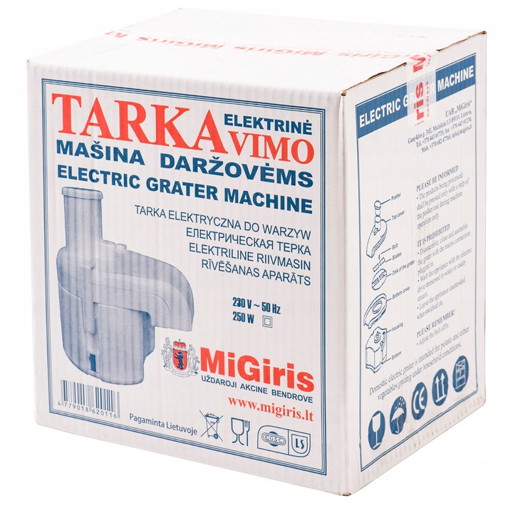 LITEWSKA MASZYNKA TARKA TARCIA ZIEMNIAKÓW MIGIRIS