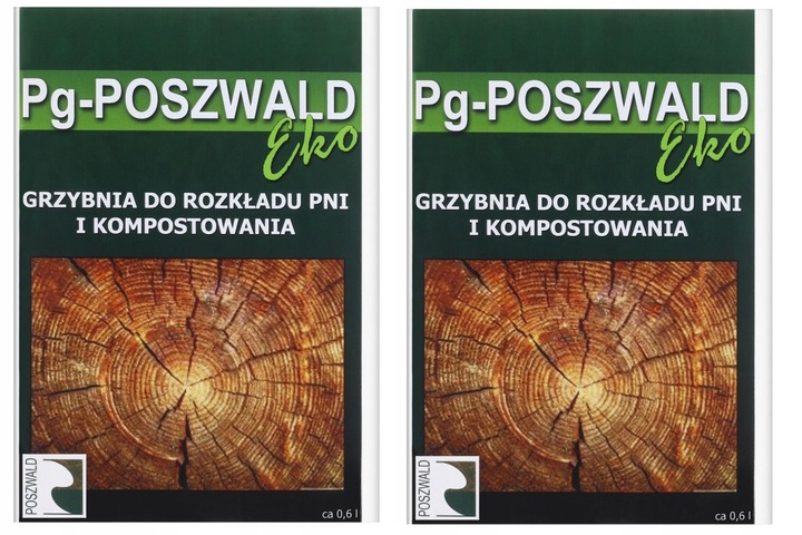 2x Pg POSZWALD Eko Grzybnia do rozkładu pni drzew