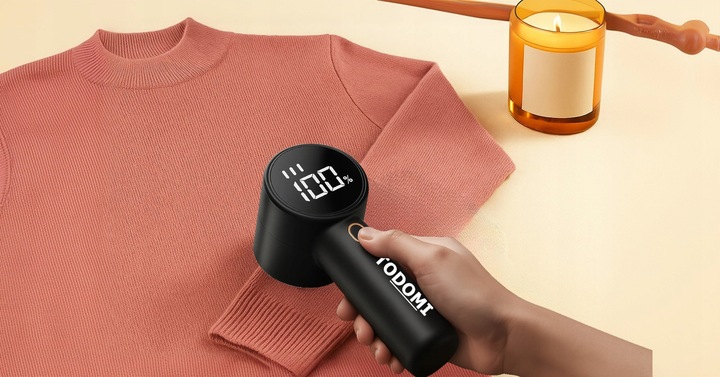 GOLARKA DO UBRAŃ SWETRÓW WYŚWIETLACZ LED ŁADOWANIE USB MOCNA