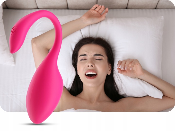 WIBRATOR JAJKO Z APLIKACJĄ ZDALNIE STEROWANY TELEFONEM BLUETOOTH DLA PAR