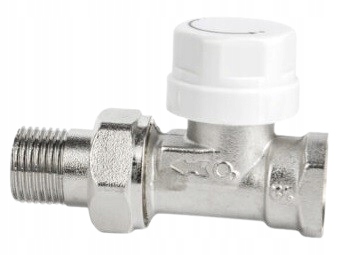 ZESTAW TERMOSTATYCZNY PROSTY 1/2 ZAWORY DO GRZEJNIKA + GŁOWICA