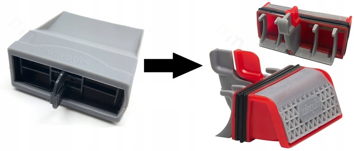 Membrana do syfonu brodzikowego Radaway R400 slim, Wirquin