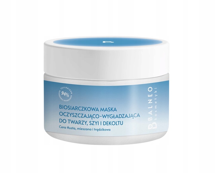 Balneokosmetyki 150 ml maska oczyszczająco-wygładzająca