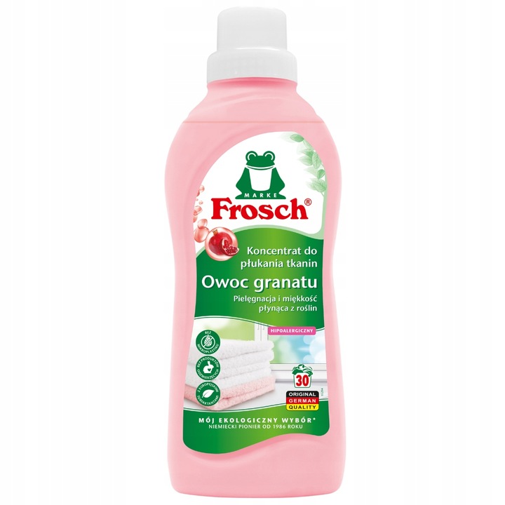 Frosch Żel do Prania Tkanin Aloesowy Granat Mix 3L 60pr + Płukanie Gratis