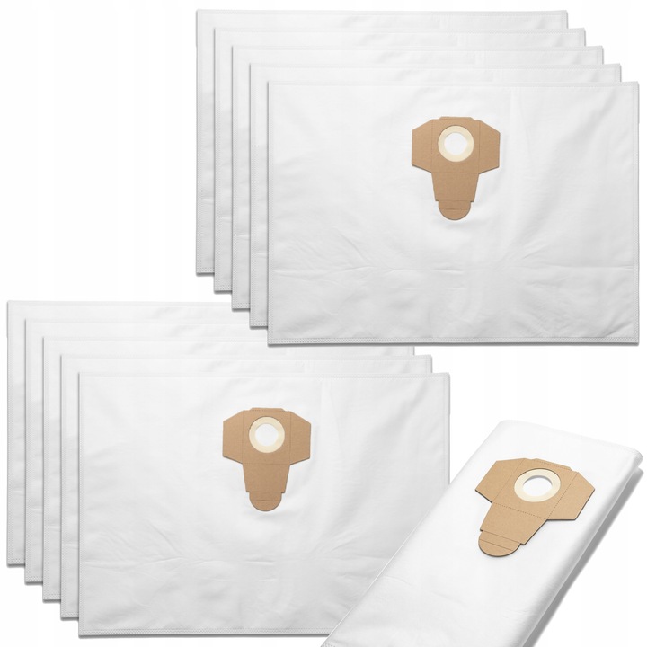 10x Worki do odkurzacza Macallister MAC 1400-30L MEWVP 49 Parkside PWD