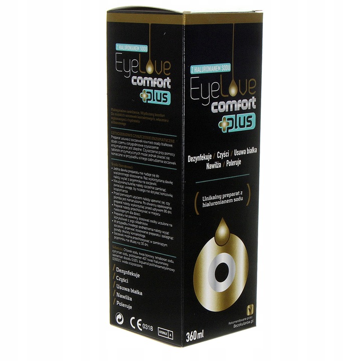 Płyn do soczewek EyeLove Comfort PLUS 360 ml