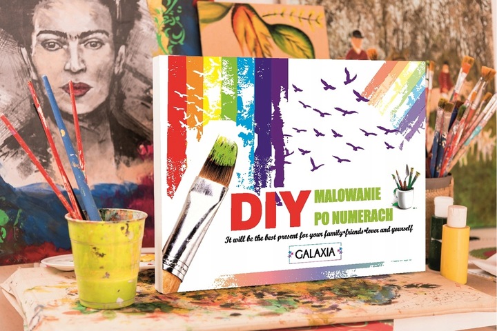 MALOWANIE PO NUMERACH Z RAMĄ Obrazy Do Malowania Po Numerkach OBRAZ 40x50