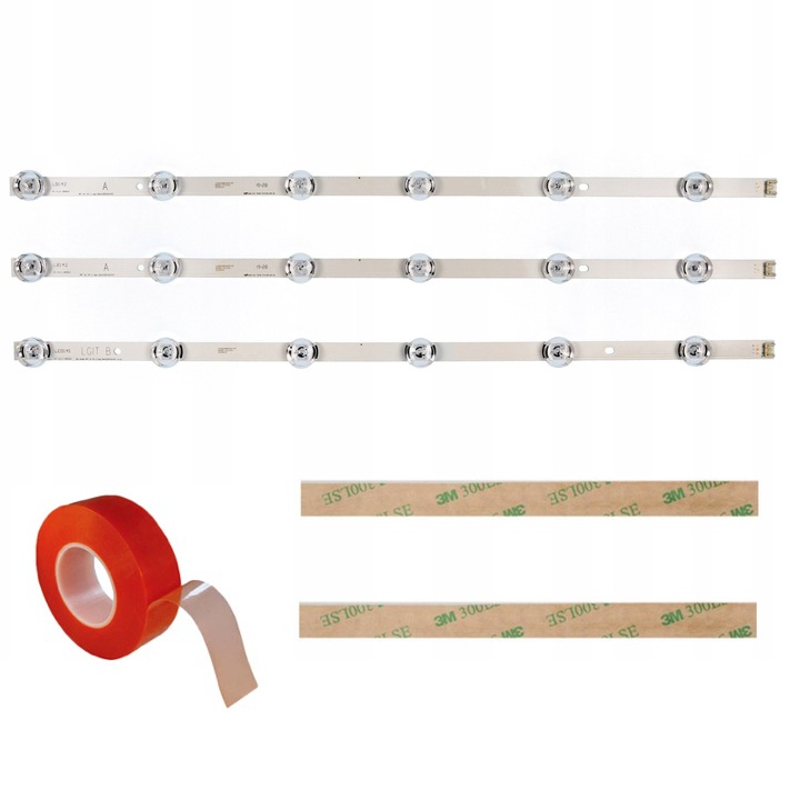 LISTWY LED LG DRT 3.0 32'' 32LF592U WYPRZEDAŻ