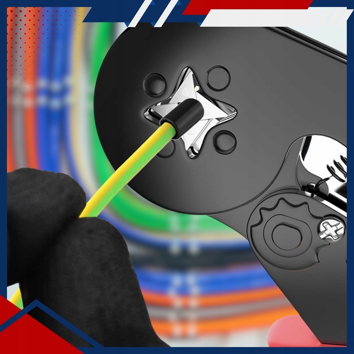 ZACISKARKA PRASKA 1800 TULEJEK KONEKTORÓW KOŃCÓWEK KABLI PRZEWODÓW