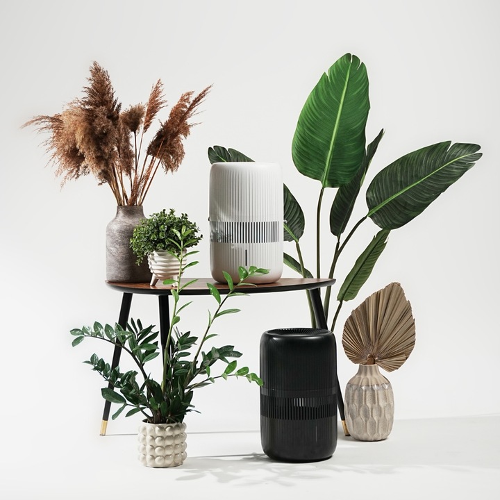 Nawilżacz ewaporacyjny Klarta Humea Grande WiFi Black LED 80m² 600