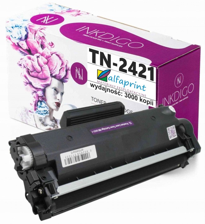 TN-2421 TN-2411 XL do Brother DCP-L2512D HL-L2312 MFC-L2712DW