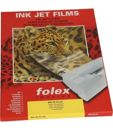 Folia przezroczysta Folex BG-32 plus do drukarek atramentowych 10A4
