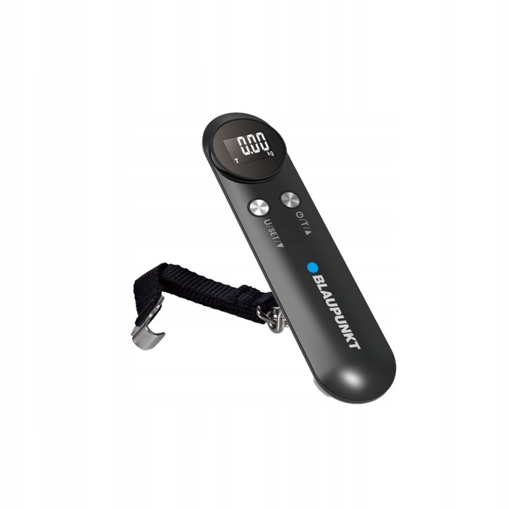 WAGA RĘCZNA WISZĄCA HAKOWA BAGAŻOWA BAGAŻU FUNKCJA USTAWIENIA LIMITU WAGI