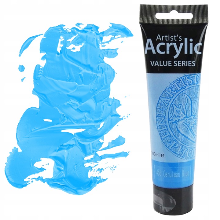 Zestaw 12 kolorów farb AKRYLOWYCH Value Series Phoenix 12x100ml artystyczne