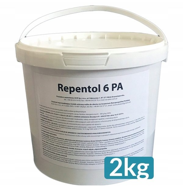 REPENTOL 6PA 2KG do malowania drzewek na obgryzanie sarny zające