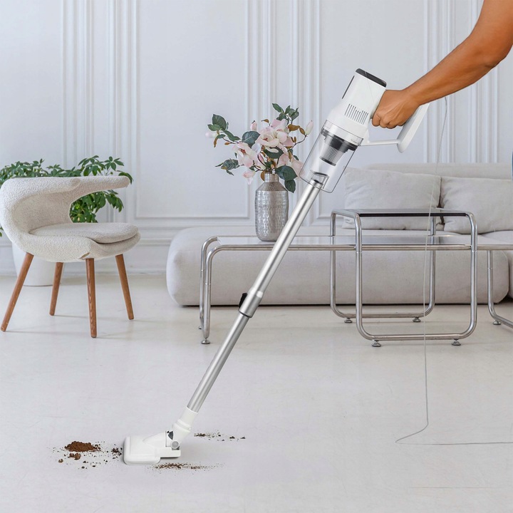 ODKURZACZ PIONOWY BEZWORKOWY PRZEWODOWY RĘCZNY MOCNY 2w1 600W HEPA H13