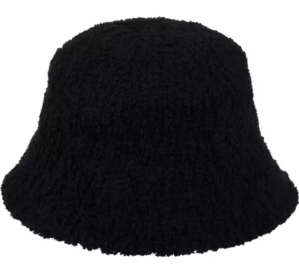 BUCKET HAT KAPELUSZ JESIEŃ ZIMA WIOSNA BOUCLE BUKLA BARANEK BEAR KOL